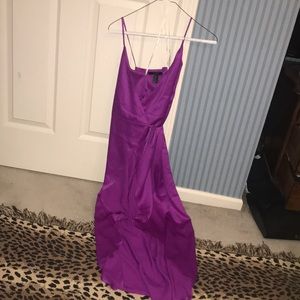 3 for $30💙 21 NWOT XS Magenta Maxi Silky Dress